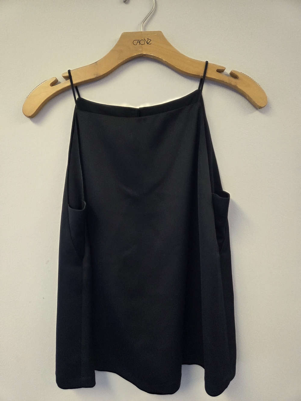 Banana Republic Black Spaghetti Strap Shell Women’s Tank Top